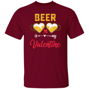 Beer Is My Valentine Adult Anti Valentine's Day