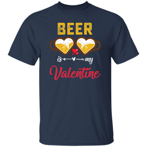 Beer Is My Valentine Adult Anti Valentine's Day