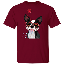 Load image into Gallery viewer, Funny Cute Dog Valentine Heart American Boston Terrier
